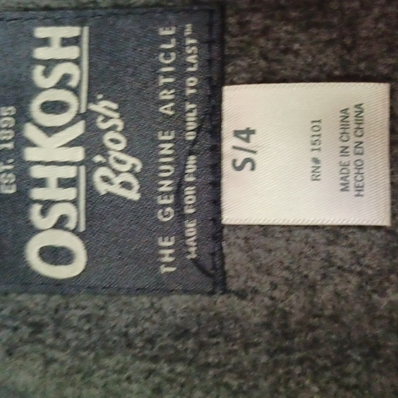 Oshkosh B"gosh jacket size S/4 - Picture 4 of 5